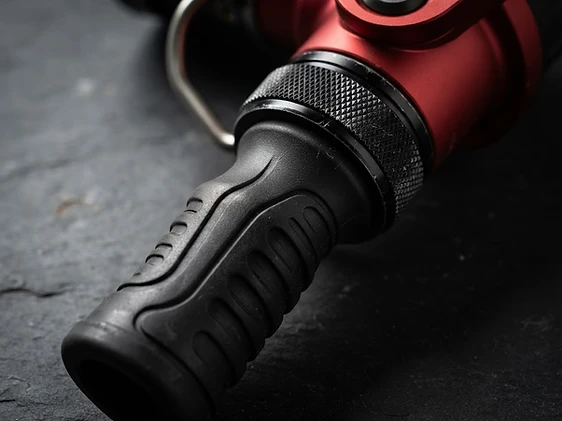Detail grip ergonomis gun nozzle